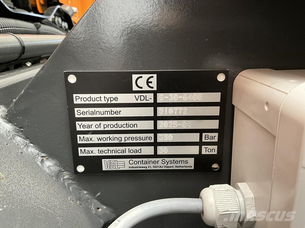 DAF FAQ XD 450 VDL 30 Ton haakarmsysteem 工程吊钩车