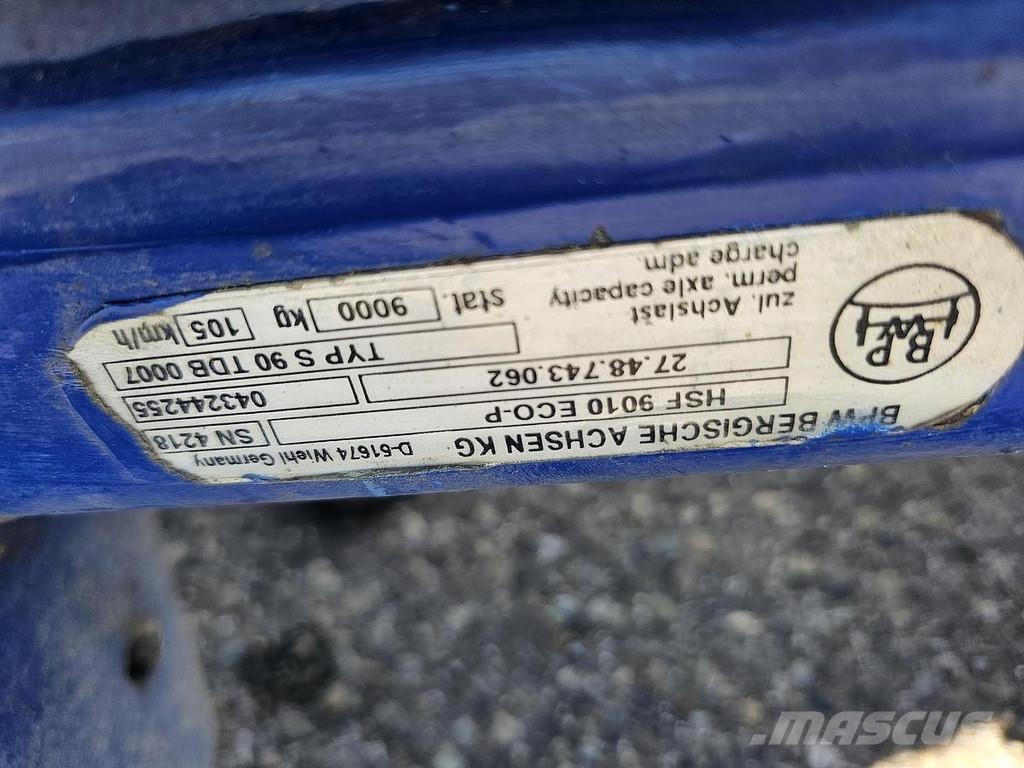 BPW HSF 9010 ECO-P 轴