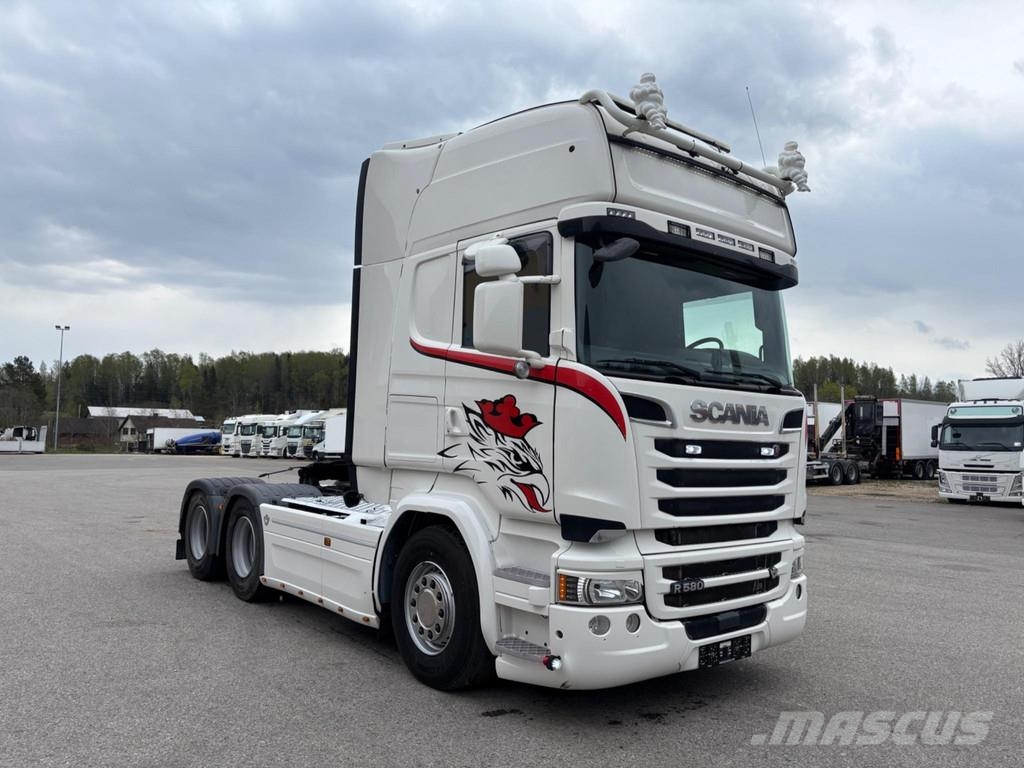 Scania R580 6x4 EURO6 + RETARDER + WB3300mm Τράκτορες