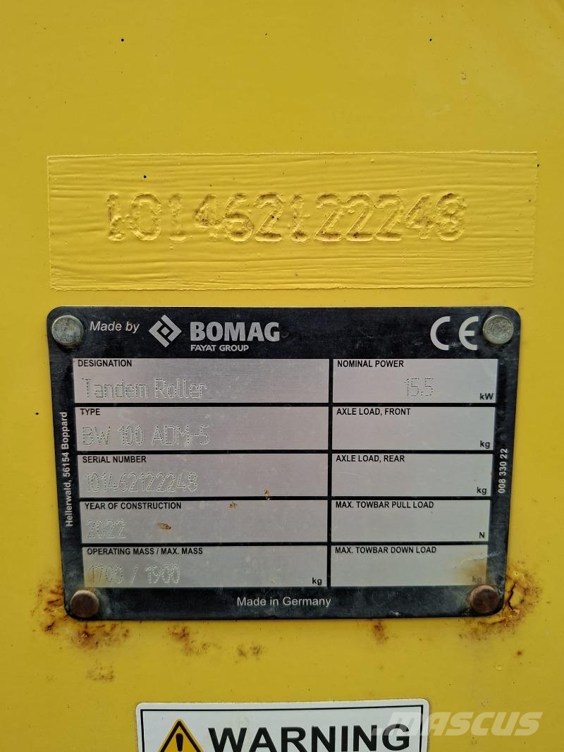 Bomag BW 100 ADM-5 Sonstige Landmaschinen