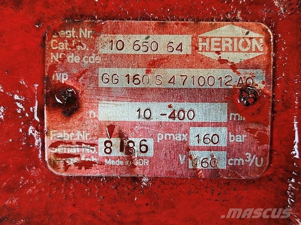 IMI Herion GG160S4710012A0 - Hydraulic motor/Hydraulik Hüdraulika