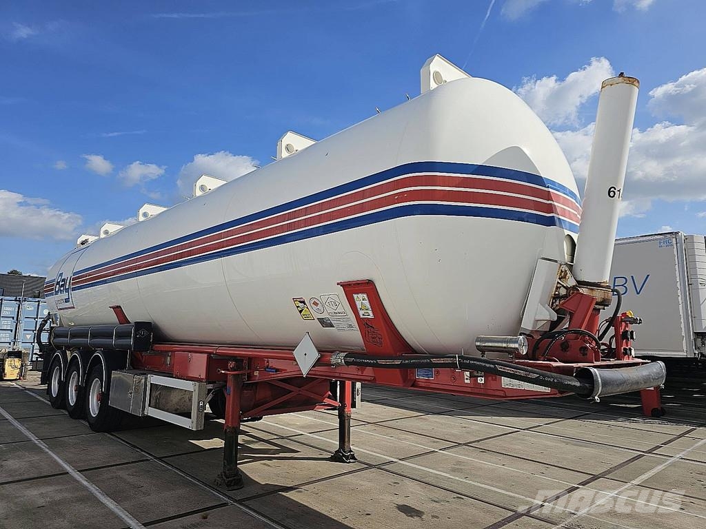 Feldbinder KIP 60.3 GGVS/ADR Poluprikolice cisterne