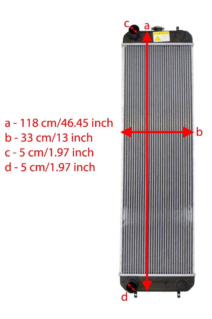 Hitachi Water Radiator 4650355 Radiatoren