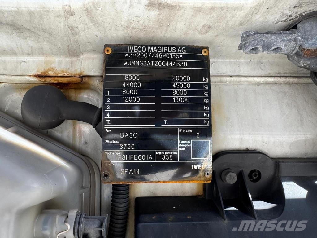 Iveco S-WAY 460 4X2 EURO 6 + INTARDER + ALCOA Naudoti vilkikai
