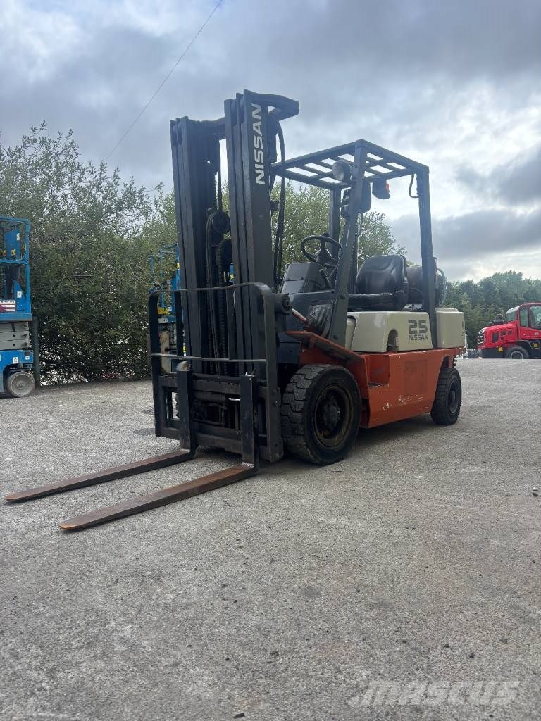 Nissan Gas powered LPG forklifts