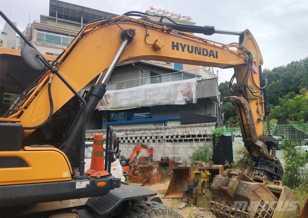 Hyundai HW 145 휠 굴삭기