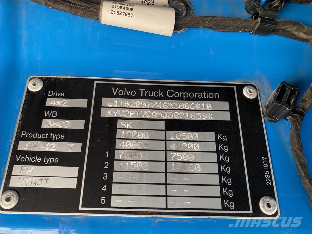Volvo FH VIN 859 Tegljači