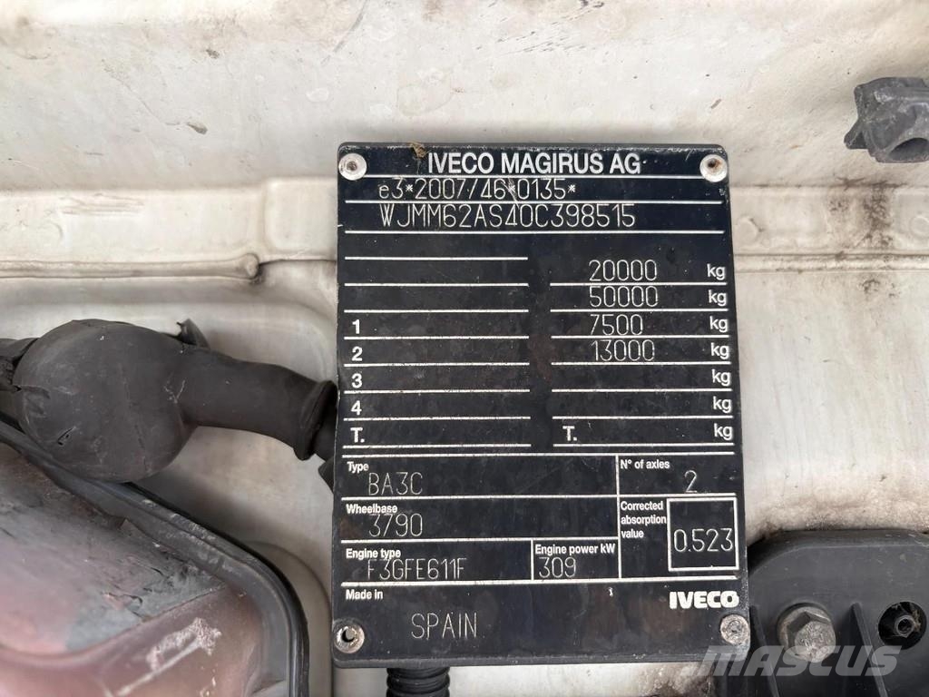 Iveco Stralis 420 + HYDRAULIC + EURO 6 + MOT 15-10-2026 Ťahače