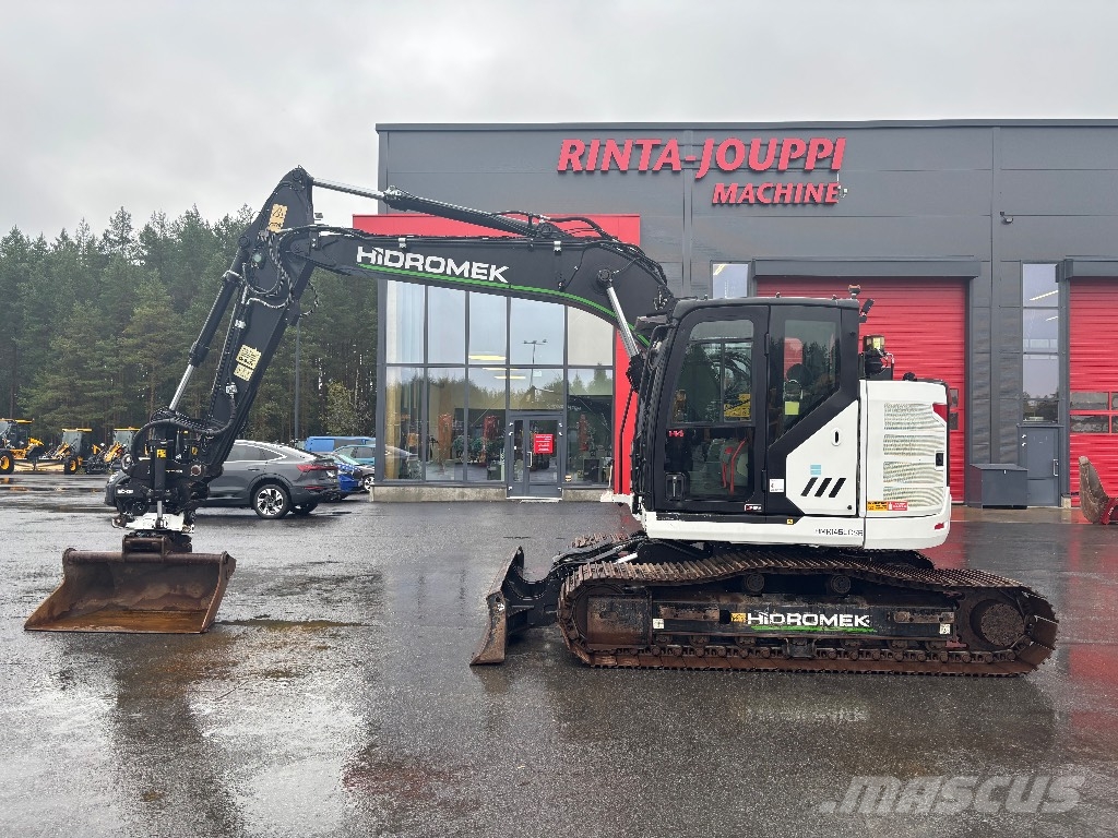 Hidromek HMK 145 LC-4 SR / Engcon EC-Oil, Rasvari, Kauha Εκσκαφείς με ερπύστριες