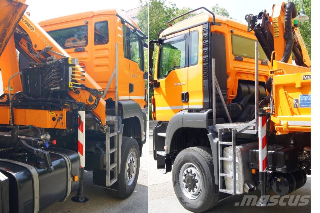 MAN TGS 18.320 BL 4x4 / PK 7001/ MEILLER/ Winterdienst Автокранове