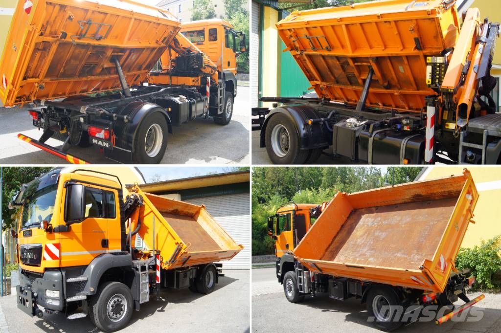 MAN TGS 18.320 BL 4x4 / PK 7001/ MEILLER/ Winterdienst Автокранове
