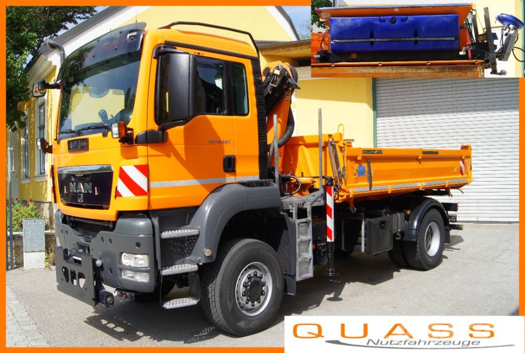 MAN TGS 18.320 BL 4x4 / PK 7001/ MEILLER/ Winterdienst Автокранове