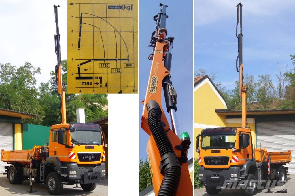 MAN TGS 18.320 BL 4x4 / PK 7001/ MEILLER/ Winterdienst Автокранове
