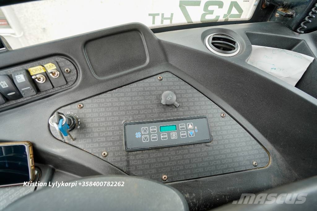 JCB 437HT VÄHÄN AJETTU, EI DPF/UREA لوادر بعجل