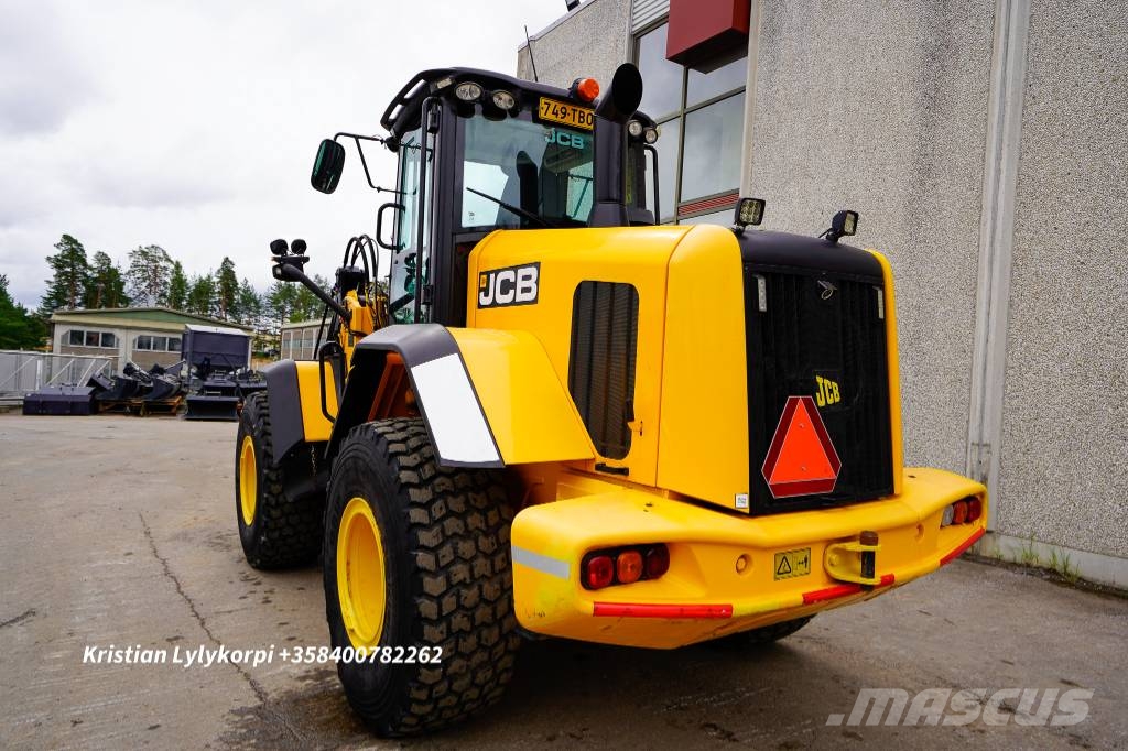 JCB 437HT VÄHÄN AJETTU, EI DPF/UREA لوادر بعجل
