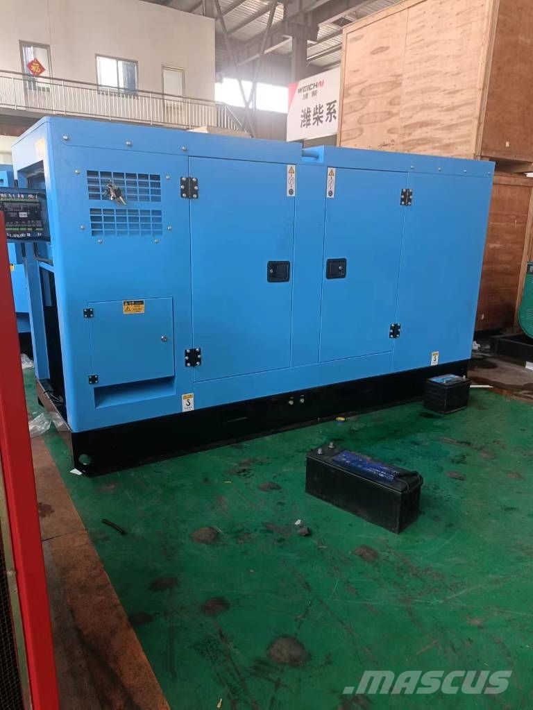 Weichai 75KVA 60KW Silent diesel generator set Diesel Generators