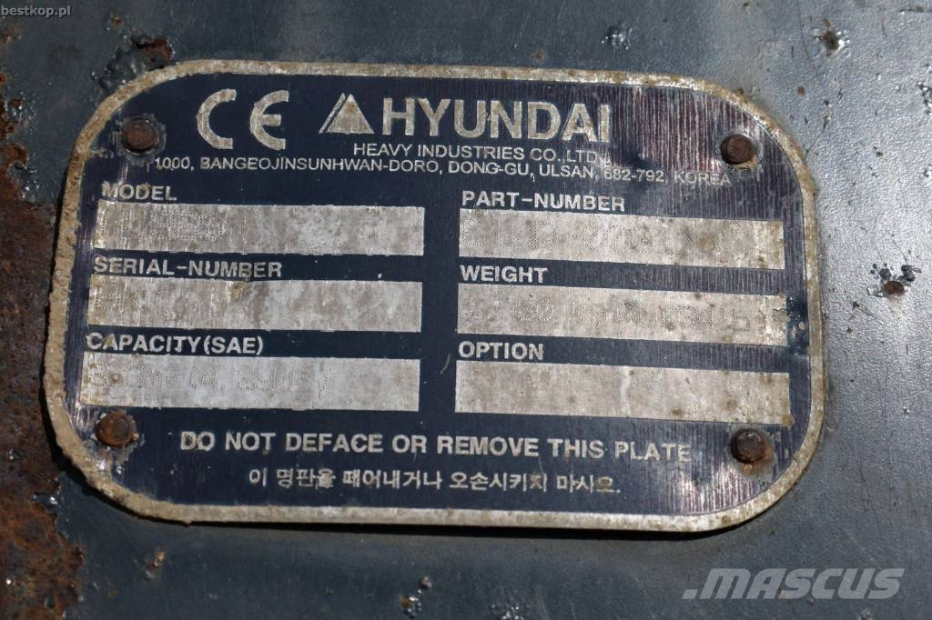 Hyundai HL 960 Фронтальні навантажувачі