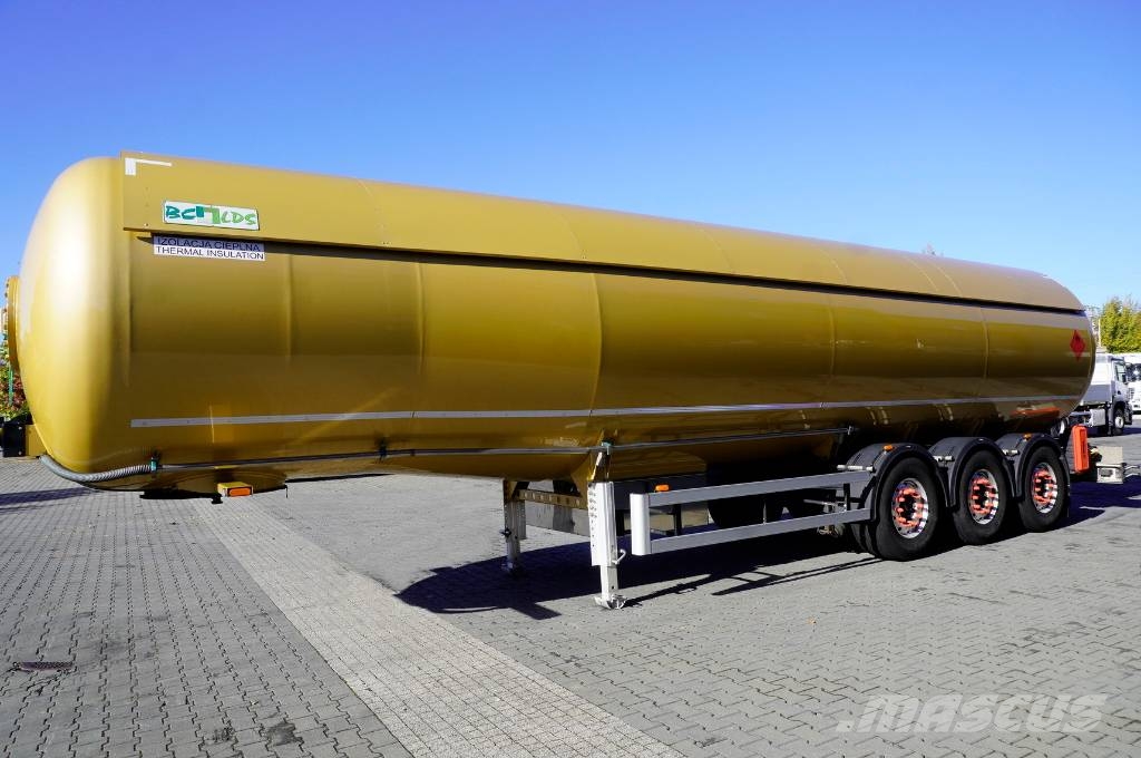 BC -LGC NCG-50 gas tank semi-trailer / ADR / 2023 Poluprikolice cisterne