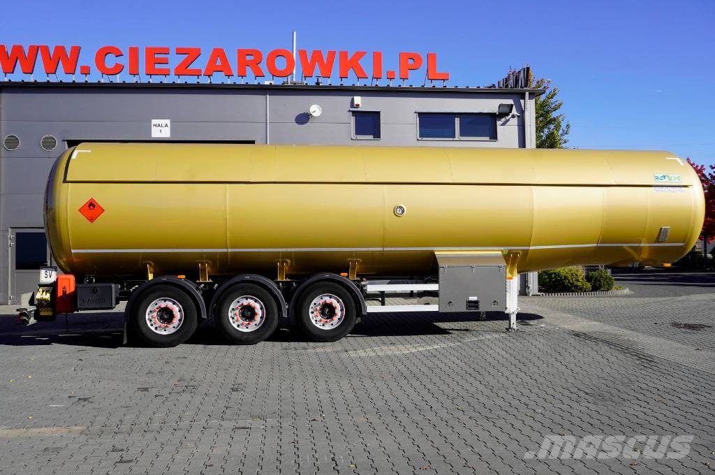 BC -LGC NCG-50 gas tank semi-trailer / ADR / 2023 Poluprikolice cisterne