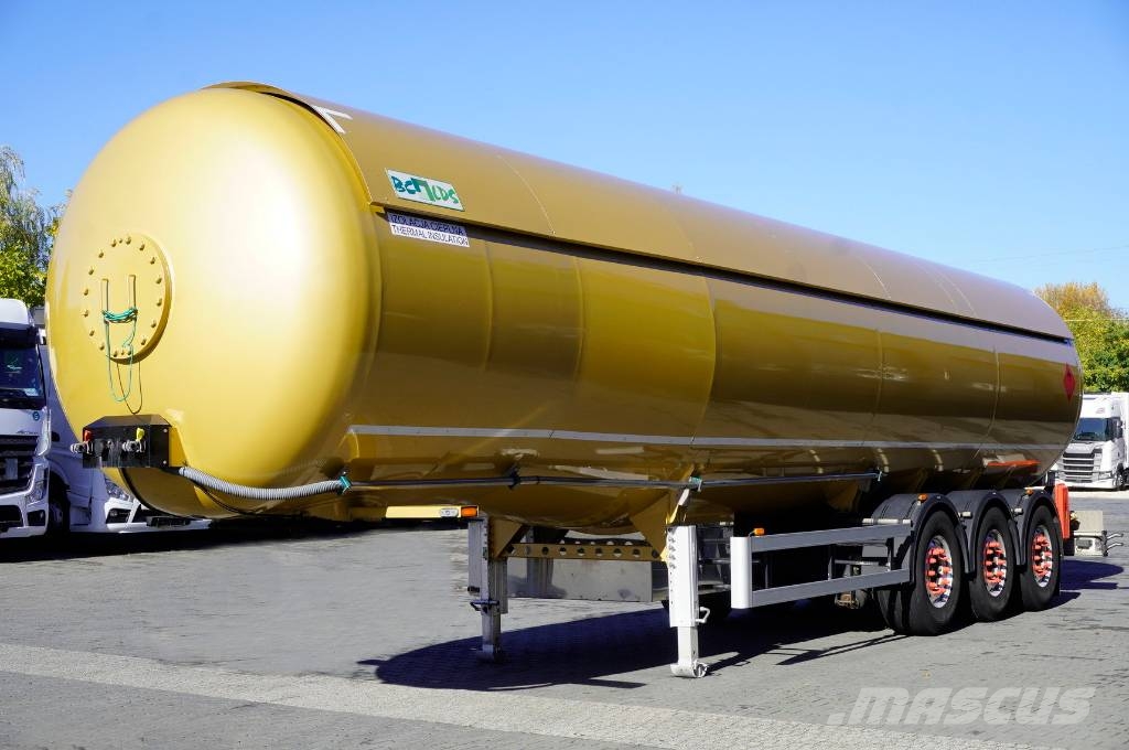 BC -LGC NCG-50 gas tank semi-trailer / ADR / 2023 Poluprikolice cisterne
