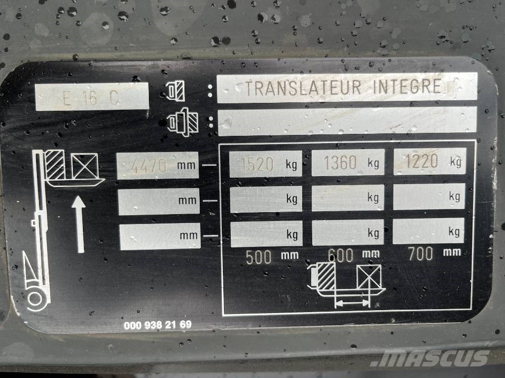 Linde E16C-02 /335/ V-2392 OB Otras carretillas elevadoras