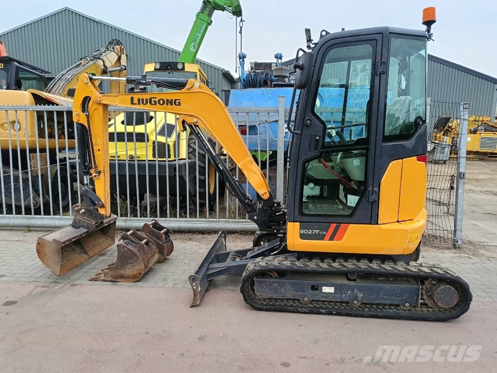 LiuGong 9027 FZTS 2,7 ton rups graafmachine mini excavator Miniexcavadoras