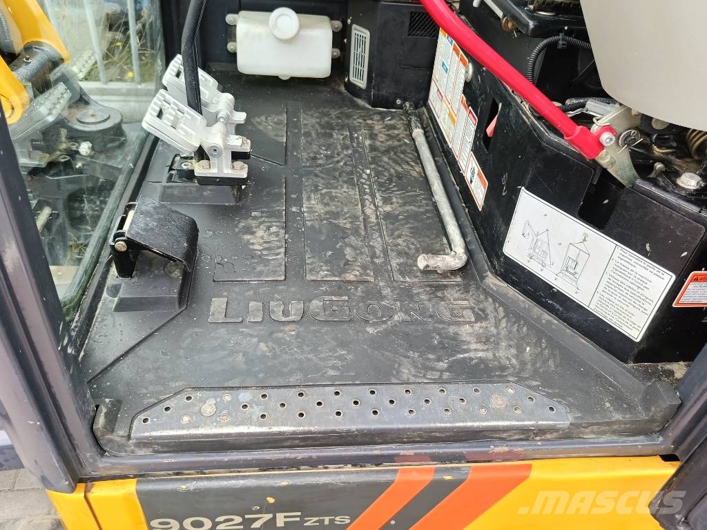 LiuGong 9027 FZTS 2,7 ton rups graafmachine mini excavator Miniexcavadoras