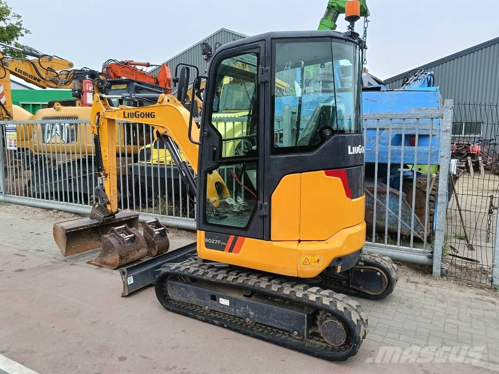 LiuGong 9027 FZTS 2,7 ton rups graafmachine mini excavator Miniexcavadoras