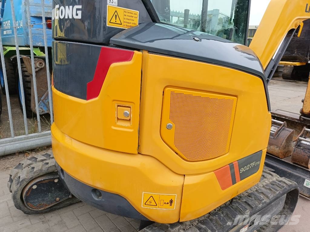 LiuGong 9027 FZTS 2,7 ton rups graafmachine mini excavator Miniexcavadoras