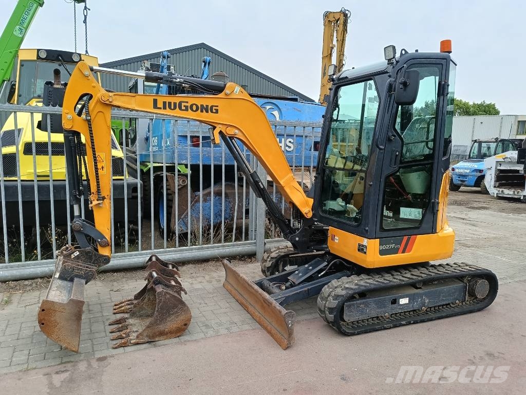 LiuGong 9027 FZTS 2,7 ton rups graafmachine mini excavator Miniexcavadoras