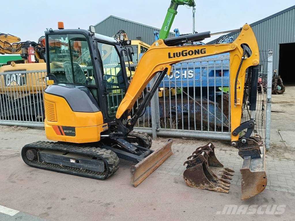 LiuGong 9027 FZTS 2,7 ton rups graafmachine mini excavator Miniexcavadoras
