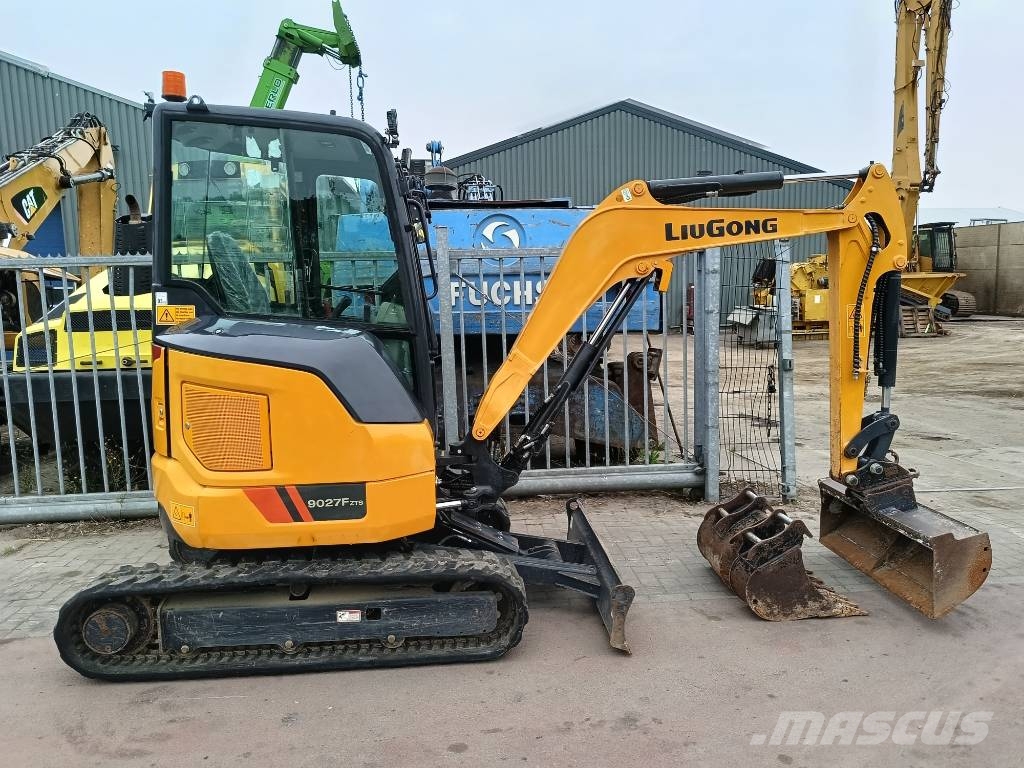 LiuGong 9027 FZTS 2,7 ton rups graafmachine mini excavator Miniexcavadoras
