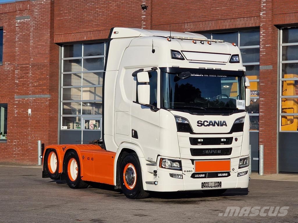 Scania R660 V8 NGS Highline 6x2 - Retarder - Full air - 2 Trekkers