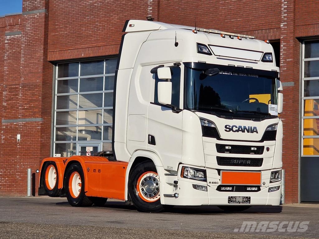 Scania R660 V8 NGS Highline 6x2 - Retarder - Full air - 2 Trekkers