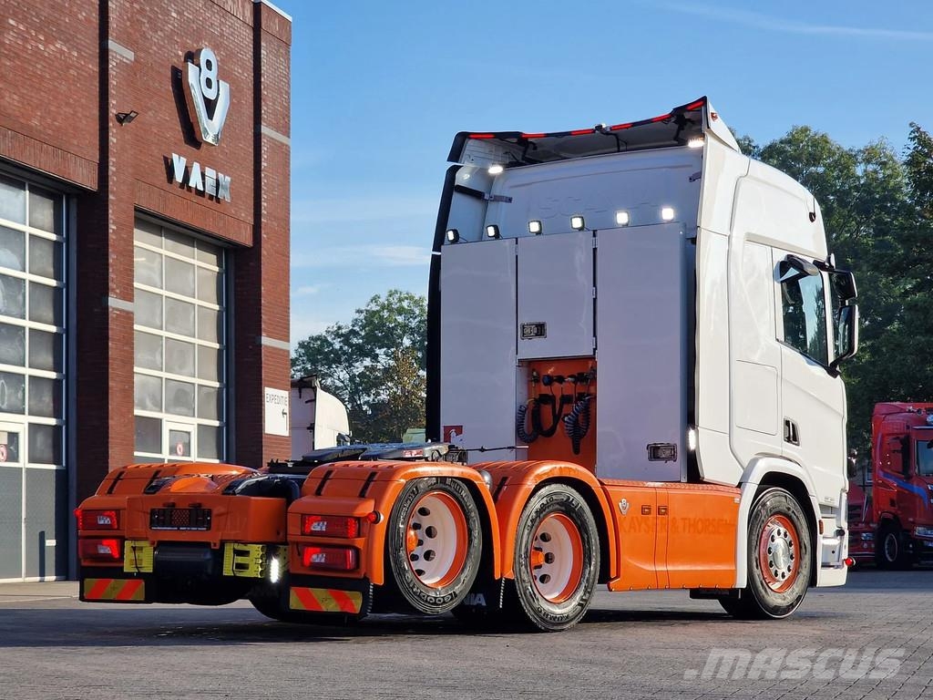 Scania R660 V8 NGS Highline 6x2 - Retarder - Full air - 2 Trekkers