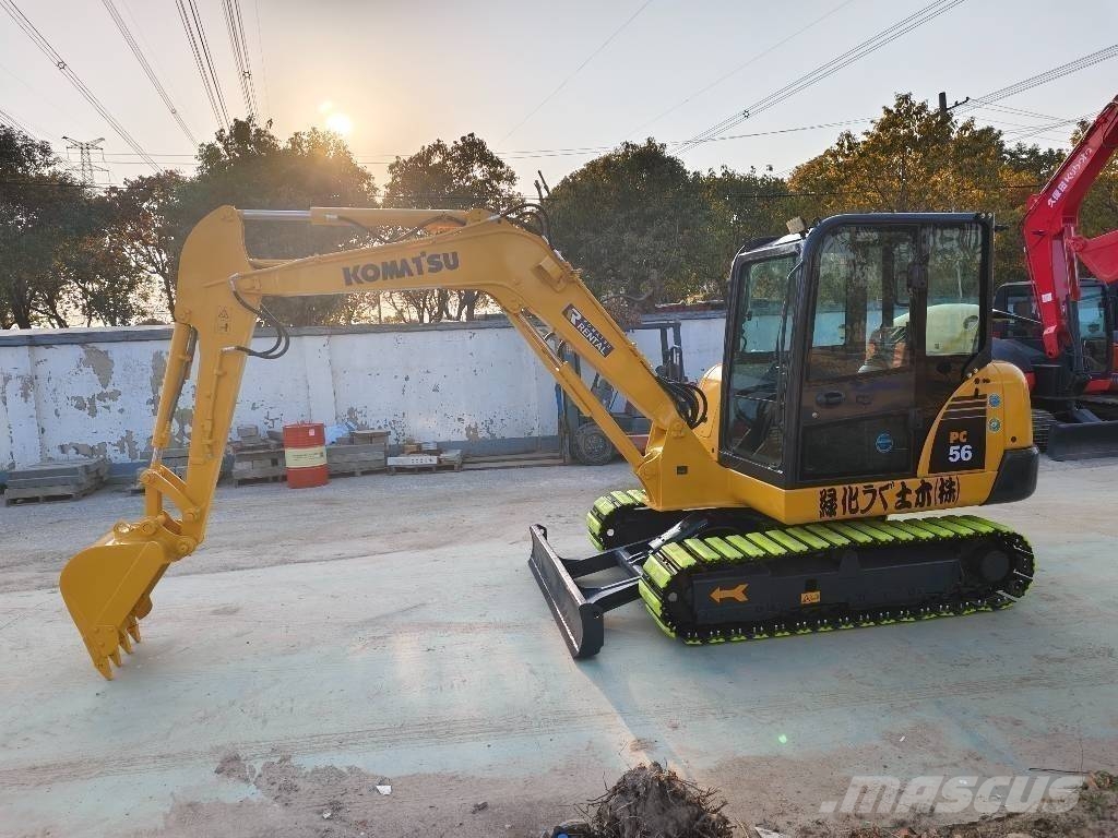 Komatsu PC 56 小型挖土機/掘鑿機<7t(小型挖掘機)