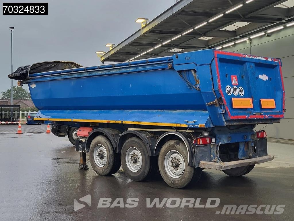 Invepe SBOP3SPB0851E22 3 axles Lift Axle Cover Semirremolques de volteo