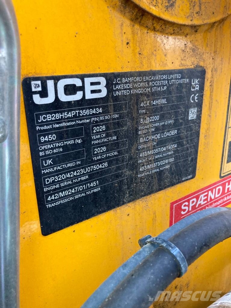 JCB 4 CX Pro Buldoexcavatoare