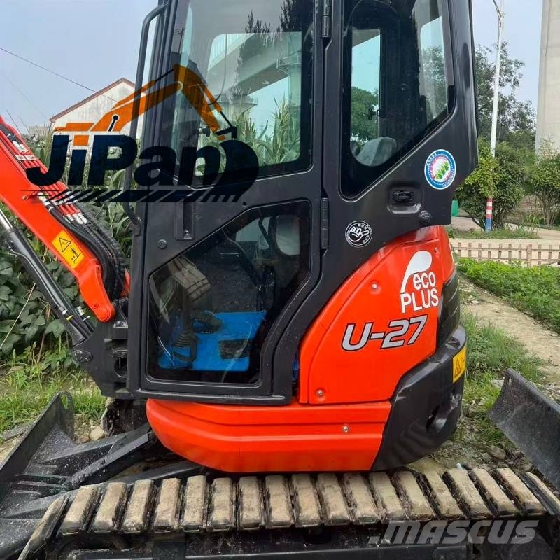 Kubota U 27 小型挖土機/掘鑿機<7t(小型挖掘機)