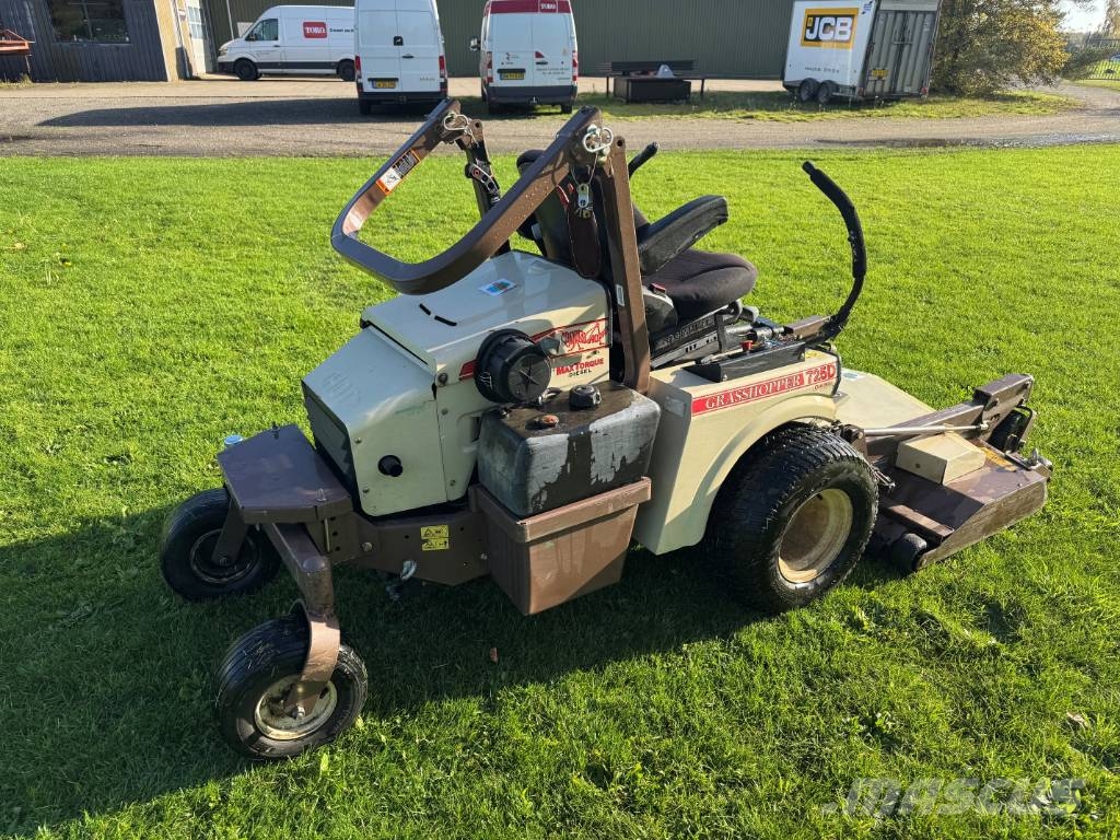 Grasshopper 725D m/ 61 " klippebord Nulla fordulósugarú fűnyírók