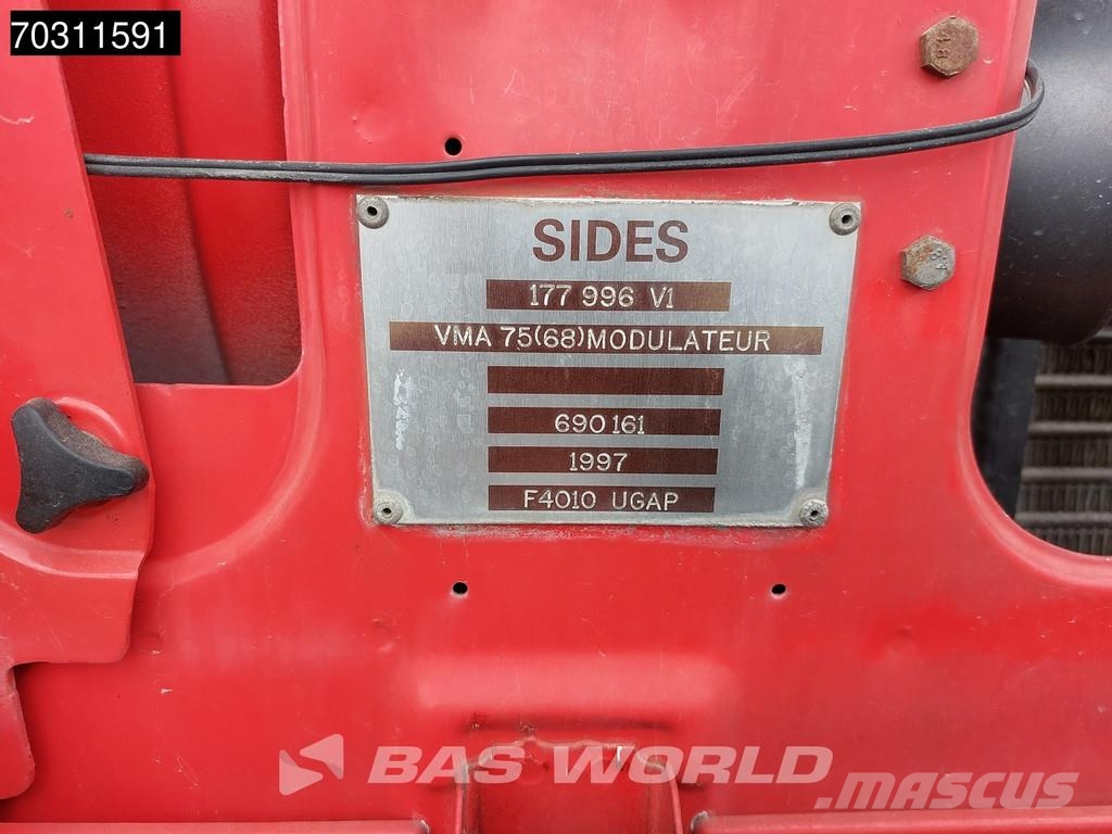 Renault G 340ti Maxter 6X6 Sides Crashtender 6x6 Big-Axle Bombeiros