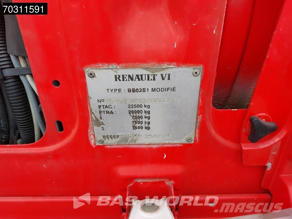 Renault G 340ti Maxter 6X6 Sides Crashtender 6x6 Big-Axle Bombeiros