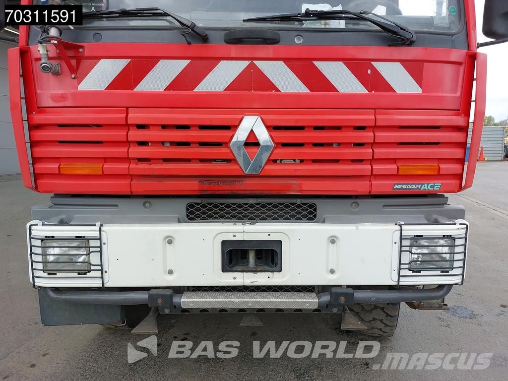 Renault G 340ti Maxter 6X6 Sides Crashtender 6x6 Big-Axle Bombeiros