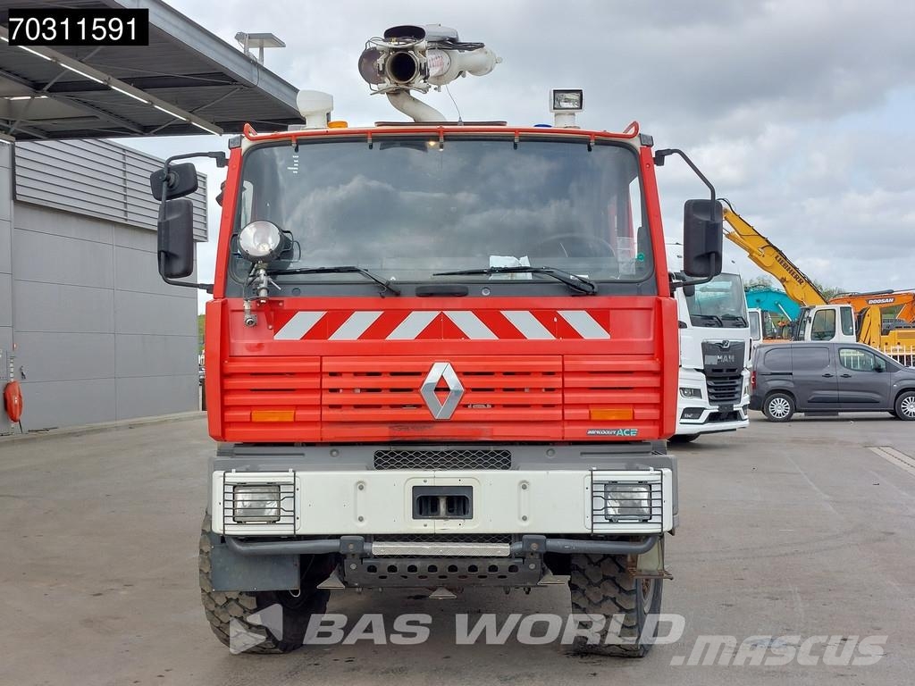 Renault G 340ti Maxter 6X6 Sides Crashtender 6x6 Big-Axle Bombeiros