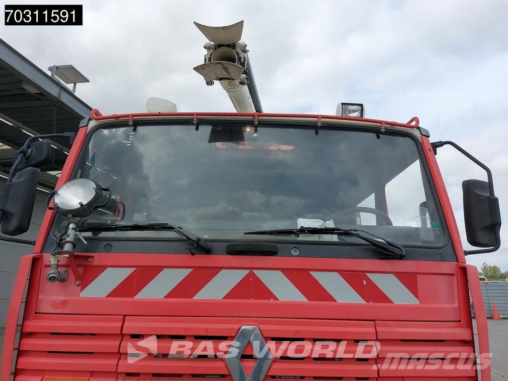 Renault G 340ti Maxter 6X6 Sides Crashtender 6x6 Big-Axle Bombeiros