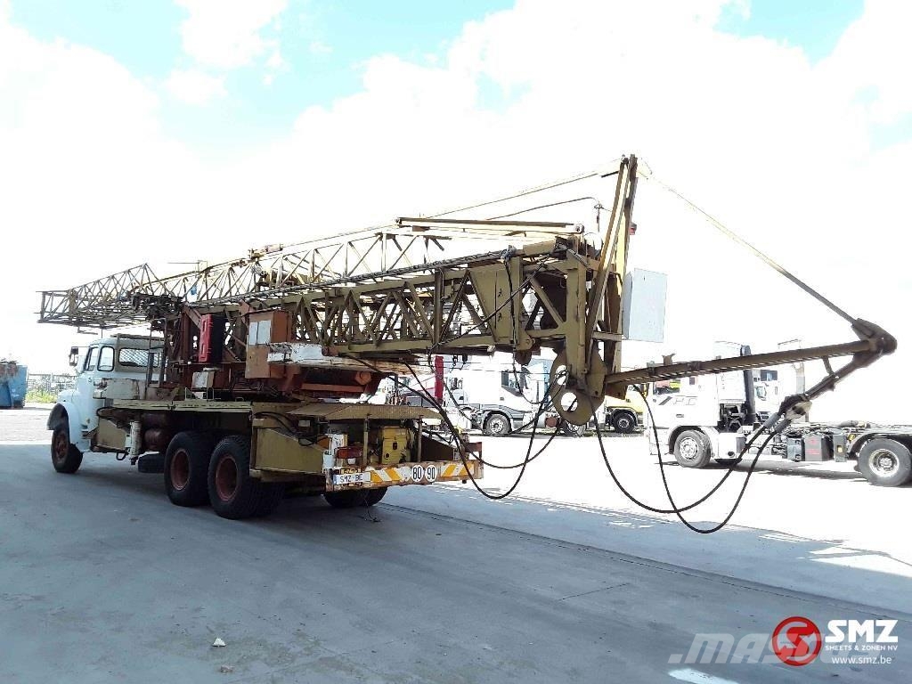 MAN 32.240 crane Crane trucks