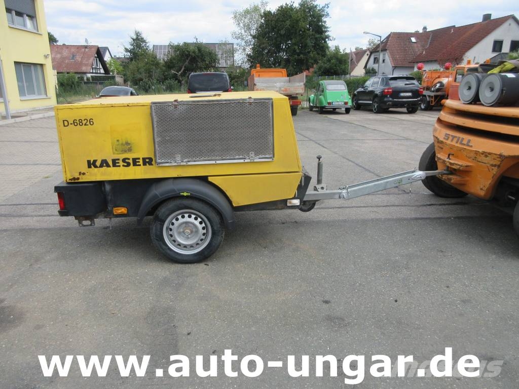 Kaeser M43 7 bar Kompressor mit Kubota Diesel 1.052 Std Compressors