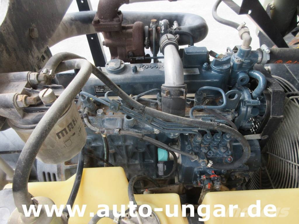 Kaeser M43 7 bar Kompressor mit Kubota Diesel 1.052 Std Compressors