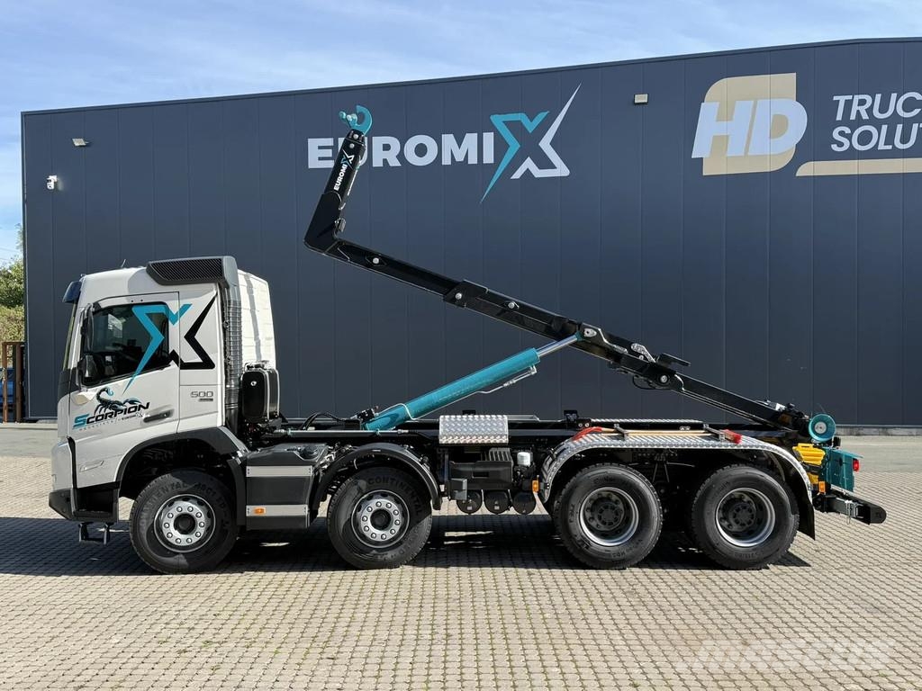 Volvo FMX 500 FMX13 500 8X4 13L EuromixMTP SCO 25-59 Koukkulava kuorma-autot