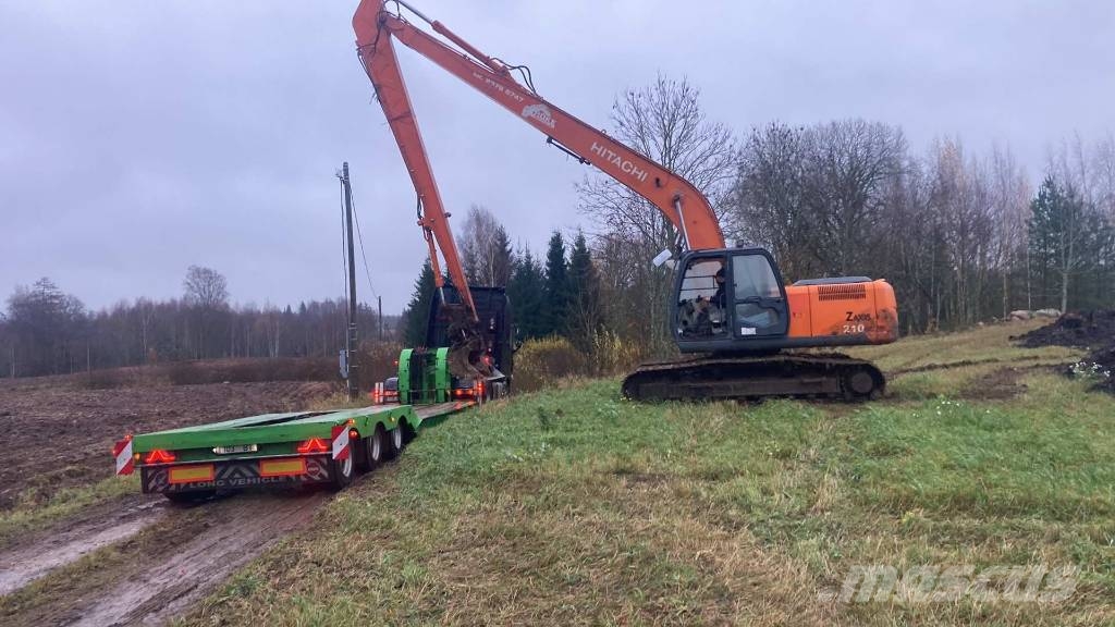 Hitachi ZX 210 LC-3 3D 18m Pelle longue portée